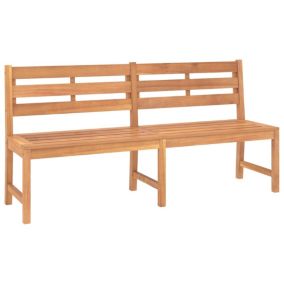 Banc de jardin meuble de patio bois Helloshop26