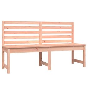 Banc de jardin meuble de patio bois Helloshop26