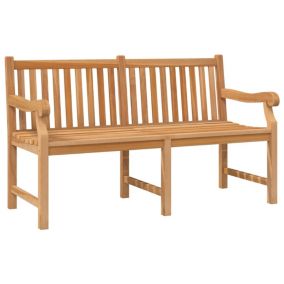 Banc de jardin meuble de patio bois Helloshop26