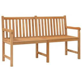 Banc de jardin meuble de patio bois Helloshop26