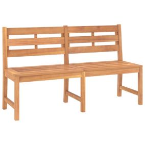 Banc de jardin meuble de patio bois Helloshop26