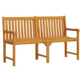 Banc de jardin meuble de patio bois Helloshop26