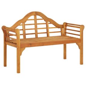 Banc de jardin meuble de patio bois Helloshop26