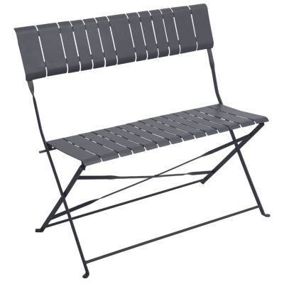 Banc de jardin pliable Nasca - L. 90 x H. 86 cm