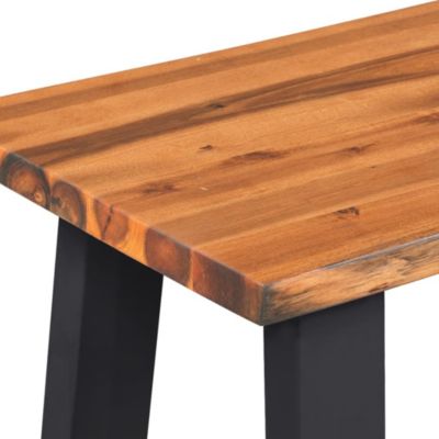 Banc en bois d'acacia massif 160 cm vidaXL