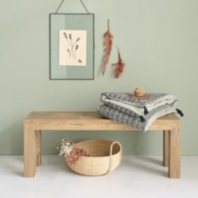 Banc en bois teck recyclé massif