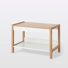 Banc GoodHome Nantua L. 64 x H. 43 x P. 36 cm