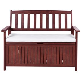 Banc traditionnel en acacia bois foncé SOVANA