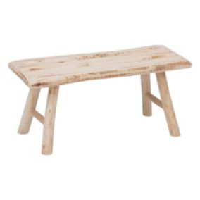 Banc "Woody" L70cm en bois - Atmosphera