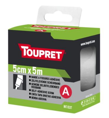 Bande à fissures armée 5cmx5m Toupret
