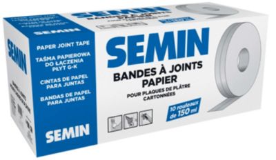Bande à joint papier Semin 50mm x 150m