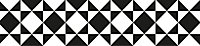 Bande adhésive Draeger la carterie carreaux noir et blanc 100 x 19,5 cm