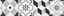Bande adhésive Draeger la carterie carreaux noir 100 x 19,5 cm