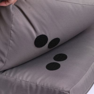 Lot De 6 Bandes Auto-agrippantes Double Face Pour Montage, Suspension Ou Organisation (noir, 6 Pièces, 100 Mm X 200 Mm