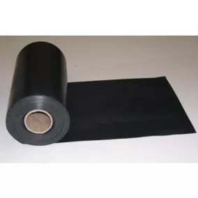 Bande d'arase polyéthylène noir 26cm x 25m Onduline