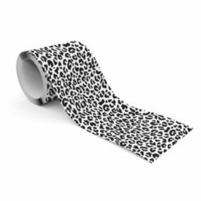 Bande Décorative auto-adhésif LEOPARD Motif Pour Salon 10cm x 300cm