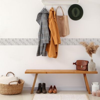 Bande Décorative auto-adhésif Motif GRAIN DE BOIS Pour Chambre 10cm x 300cm