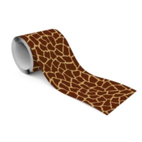 Bande Décorative auto-adhésif Motif Taches De Girafe Pour Chambre Enfants 10cm x 300cm