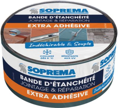 Bande d'étanchéité Extra Auto-adhésive 5x0,05m Ardoise