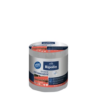 Bande d'étanchéité Ripolin gris 10 cm x L.10 m