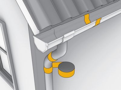 Bande d'étanchéité Sika Multiseal 75mm x 10m gris