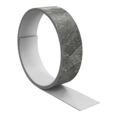 Bande de chant aspect marbre noir GoodHome Kala L. 300 cm x l. 42 mm