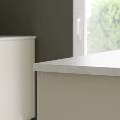 Bande de chant aspect pierre claire L. 240 cm x l. 30 mm