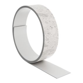 Bande de chant décor ceppo gris GoodHome Berberis L.300 x l.4,2 cm