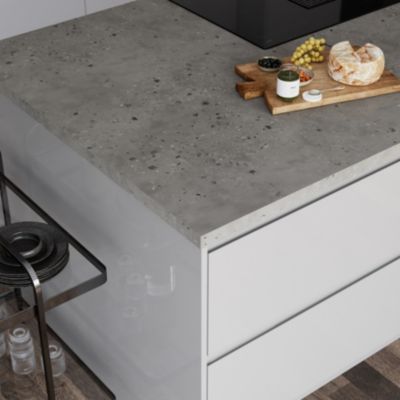 Bande de chant décor fusion granit GoodHome Berberis L. 300 cm x l. 42 mm
