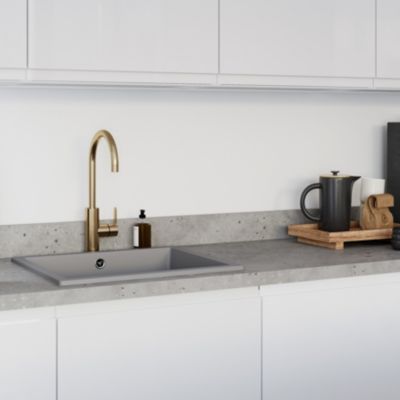 Bande de chant décor fusion granit GoodHome Berberis L. 300 cm x l. 42 mm