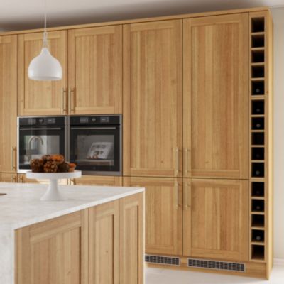 Bande de chant pour joue de finition GoodHome Verbena chêne Ep. 0.53 mm x L. 10 m