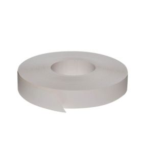 Bande de chant pré-encollée blanc lisse satiné 23mm x 50ml