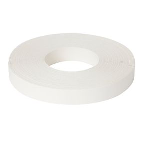 Bande de chant thermocollante blanc 16 mm L.20 m