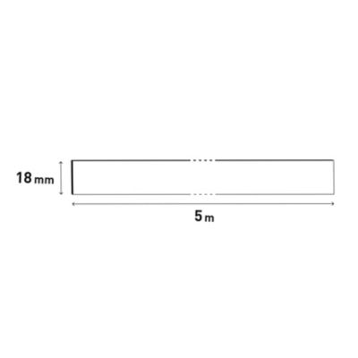 Bande de chant thermocollante cashmire 18 mm L. 5 m