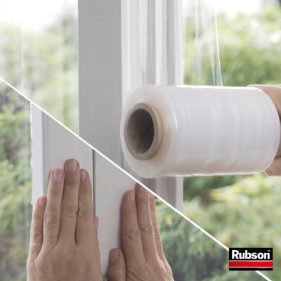 Bande de démoulage pour mastic Rubson coloris transparent 25 m
