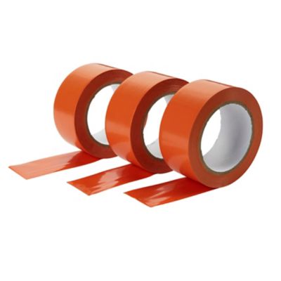 Adhésif PVC imperméable orange l.50 mm x L.33 m ❘ Bricoman