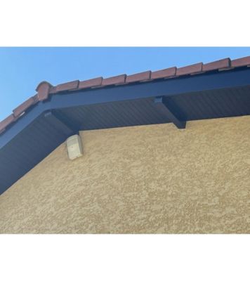 Bande de rive Gris Anthracite, RAL 7016 Sat, épaisseur 1 mm, 1 pli retour 2cm , Largeur  22 cm , Longueur 140 cm