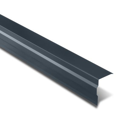Bande de rive universelle Gris Anthracite RAL 7016 2100 mm Longueur