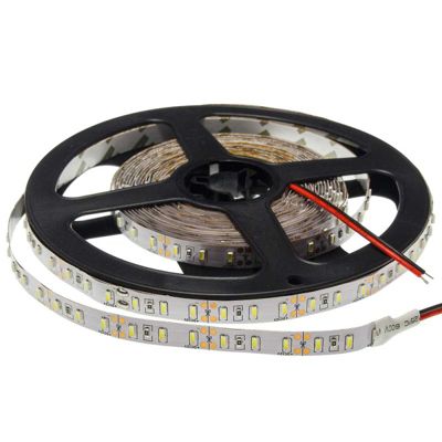 Bande LED 12W/m - 120 LEDs/m - 4000K - 8mm - Non étanche - Optonica