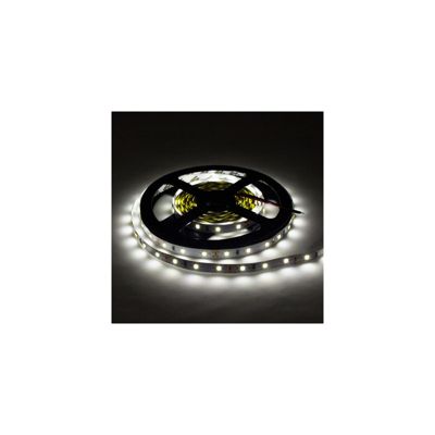 Bande LED 2835 - 60 LED/m - 6000K - Non étanche - 5m - Optonica