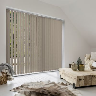 Bande verticale orientable BVO 89 mm H260 Alaska voile taupe