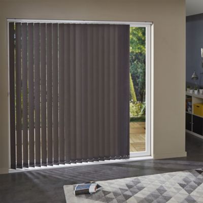 Bande verticale orientable BVO 89 mm H280 ancona gris foncé