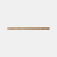 Bandeau de four Chia chêne clair l. 59,7 cm x H. 5,8 cm GoodHome