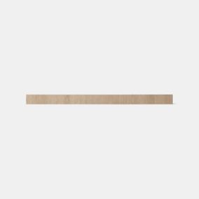 Bandeau de four Chia chêne clair l. 59,7 cm x H. 5,8 cm GoodHome