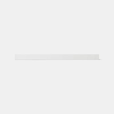 Bandeau de four Garcinia blanc brillant l. 59,7 cm x H. 5,8 cm GoodHome