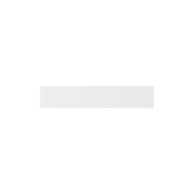 Bandeau de four Garcinia blanc mat l. 60 x H. 12 cm GoodHome