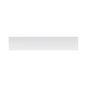 Bandeau de four Garcinia gris clair brillant l. 59,7 cm x H. 11,5 cm GoodHome