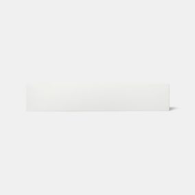 Bandeau de four GoodHome Artemisia Blanc l. 59.7 cm x H. 11.5 cm