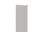 Bandeau de four Stevia gris mat l. 59,7 cm x H. 5,8 cm GoodHome