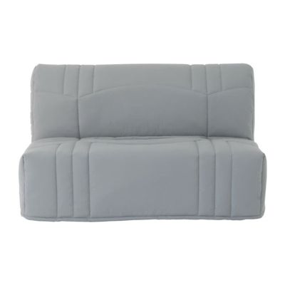 Banquette BZ DREAM - Tissu 100% Coton gris clair - Couchage 140x190 cm